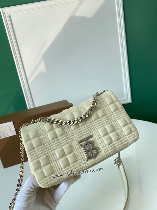 Burberry專門店新款羊皮小號TB蘿拉包 巴寶莉羔羊皮單肩斜挎女包 yxb1209